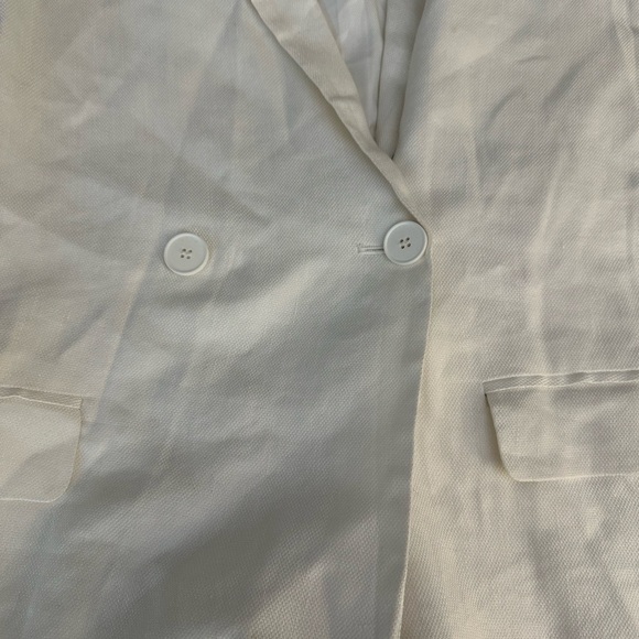 IRO White Cassius Relaxed Blazer - Picture 7 of 8